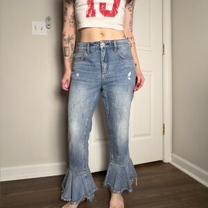 Anthropologie Pilcro Light Blue Denim Jeans